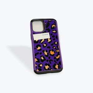 IP 12 Pro Max - purple LEOPARD case
